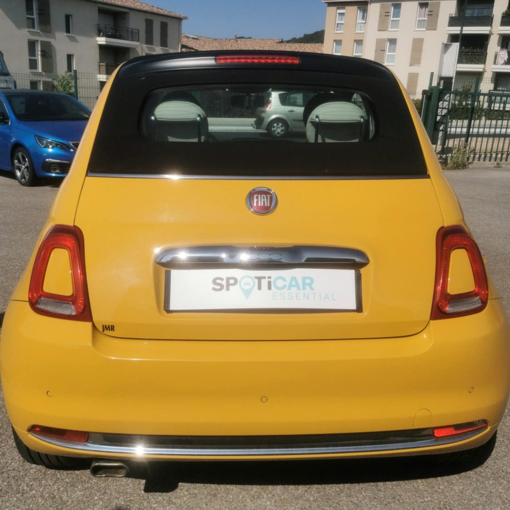 Fiat 500 Cabriolet 1.2 69ch Lounge BVM occasion le beauset