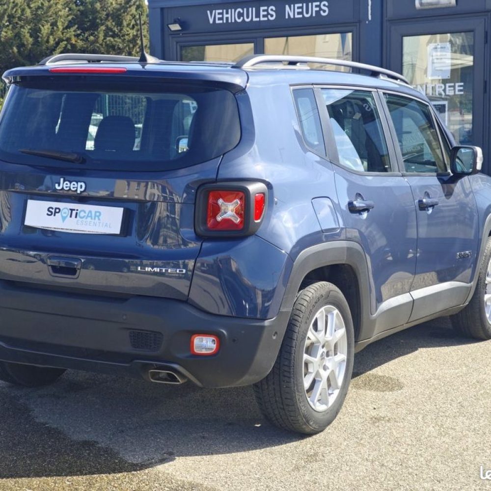 JEEP RENEGADE 1.0 GSE Turbo T3 120CH LIMITED occasion beausset azur autos
