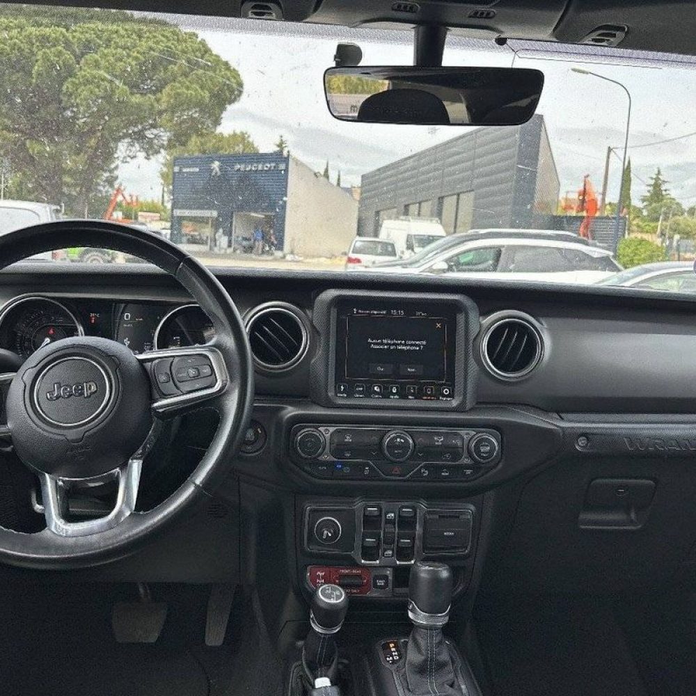 Jeep Wrangler Unlimited 4XE 2.0 Turbo 380ch Rubicon occasion beausset azur autos