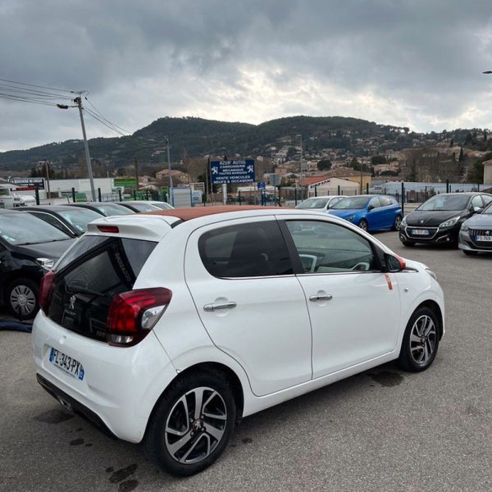 Peugeot 108 top roland garros 1.0l vti 72ch bvm5 occasion toulon