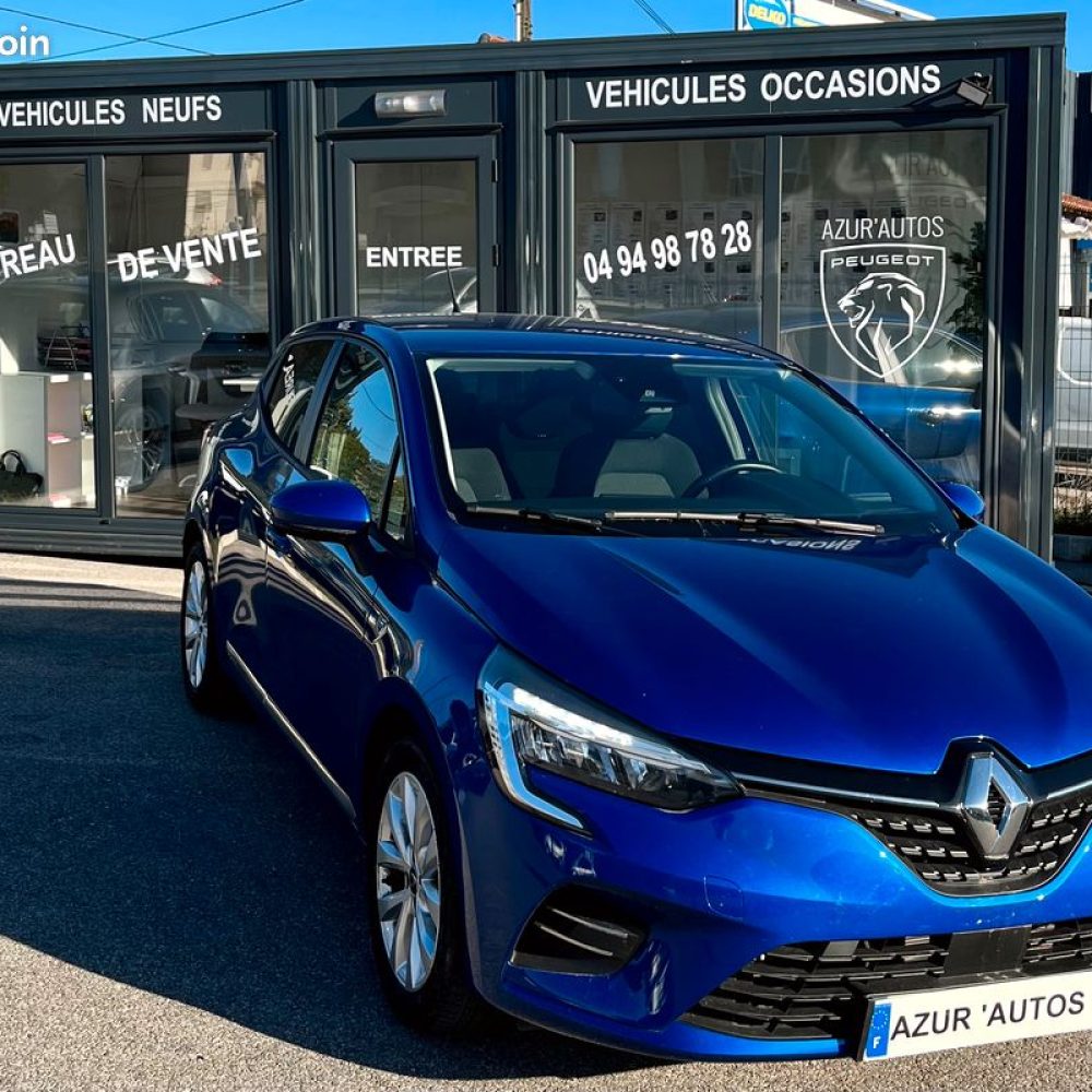 Renault clio v 1.0l tce 100cv zen OCCASION azur autos le beausset