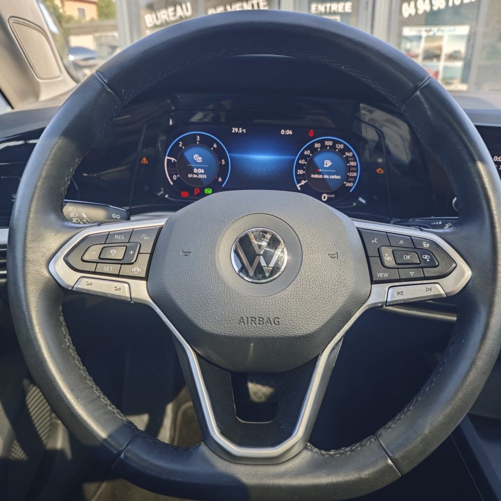 Volkswagen golf VIII life business 2.0l tdi 116ch dsg7 occasion azur autos compteur